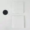 Laser Sublimation Blanks : 3mm Subli-Acrylic SQUARE Fridge Magnet