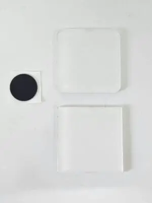 Subli Acylic Magnet Square Laser Sublimation Blanks : 3mm Subli-Acrylic SQUARE Fridge Magnet