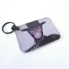 Subli Rect Keychain5 Laser Sublimation Blanks : 3 or 4mm RECTANGLE, 7.3 by 5cm Portrait or Landscape Subli-Acrylic, Disc + with split keyring & clip