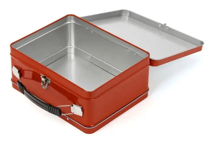 Tins2 Sublimation Blanks : Rectangle Tin for lunch or storage container