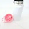 15ozColouredLidTumblers3 Sublimation Blanks : 420ml (14oz) White Flip Spout Tumbler & Coloured Lids
