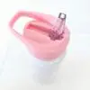 15ozColouredLidTumblersLight Pink Sublimation Blanks : 420ml (14oz) White Flip Spout Tumbler & Coloured Lids