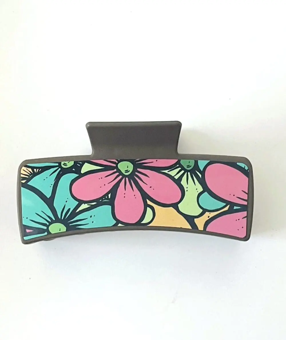 Sublimation Blanks : Plastic Hairclips For Sublimation (TTX)