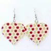 Laser Sublimation Blanks : (EARR11) 3mm Blank Subli Acrylic Africa Earrings + attachments