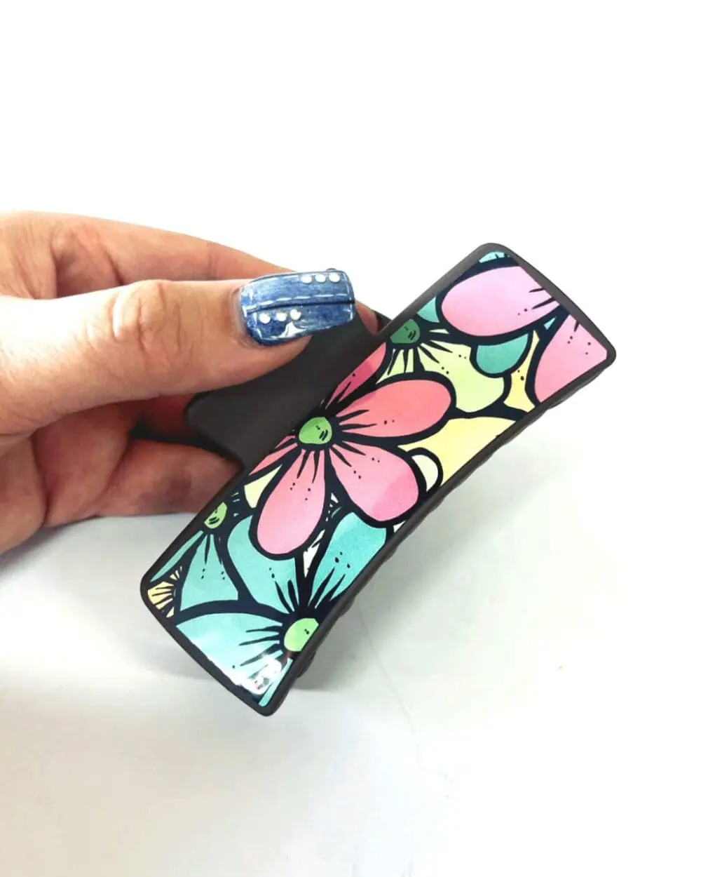 Sublimation Blanks : Plastic Hairclips For Sublimation (TTX)