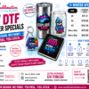 3D UV DTF Stickers : A5, A4 or A3 Customised Stickers (Gang Sheet Creator2)