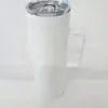 Sublimation Blanks : 20oz White Tumbler (With Handle) (TTX)