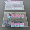 UV DTF : Acrylic Business Cards Direct Print (1, 1.5mm)