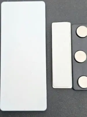 Sublimation Blanks : Polymer Name Tag  (TTX)