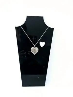 Sublimation Blanks : Silver Angel Wing Necklace (TTX)