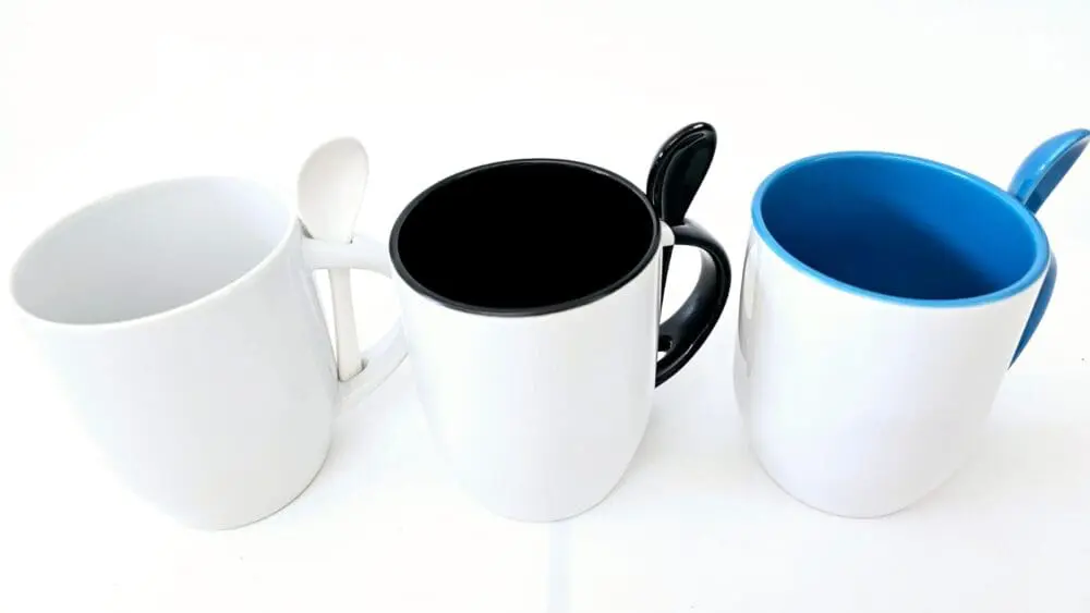 Sublimation Blanks : 2 Toned 11oz Mug And Spoon Set (TTX)