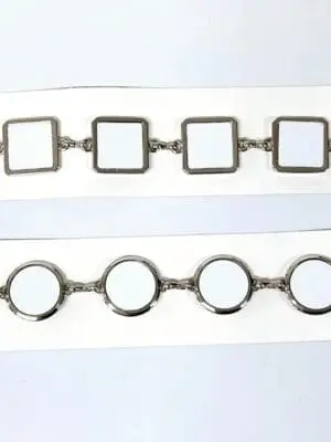 Sublimation Blanks : 5 Piece Charm Bracelet (TTX)