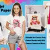 A+-_01 Teckwrap : Heat Transfer Paper for Inkjet Glitter Blue