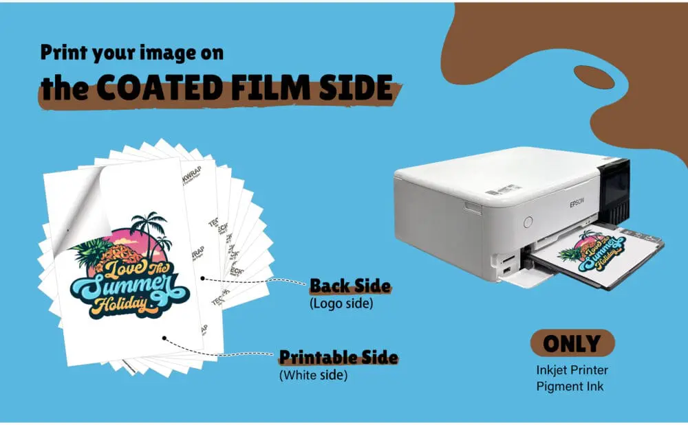 A+-_02 Teckwrap : Heat Transfer Paper for Inkjet Glitter Blue