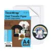Glitter Green Teckwrap : Heat Transfer Paper for Inkjet Glitter Green