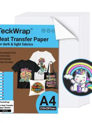 Teckwrap : Heat Transfer Paper for Inkjet Glitter Green