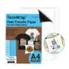 Matte White Teckwrap : Heat Transfer Paper for Inkjet Matte White