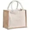 Sublimation Blanks : Okiyo Chinsai Mini Jute & Cotton Gift Bag (AMD)(BG-OK-485)