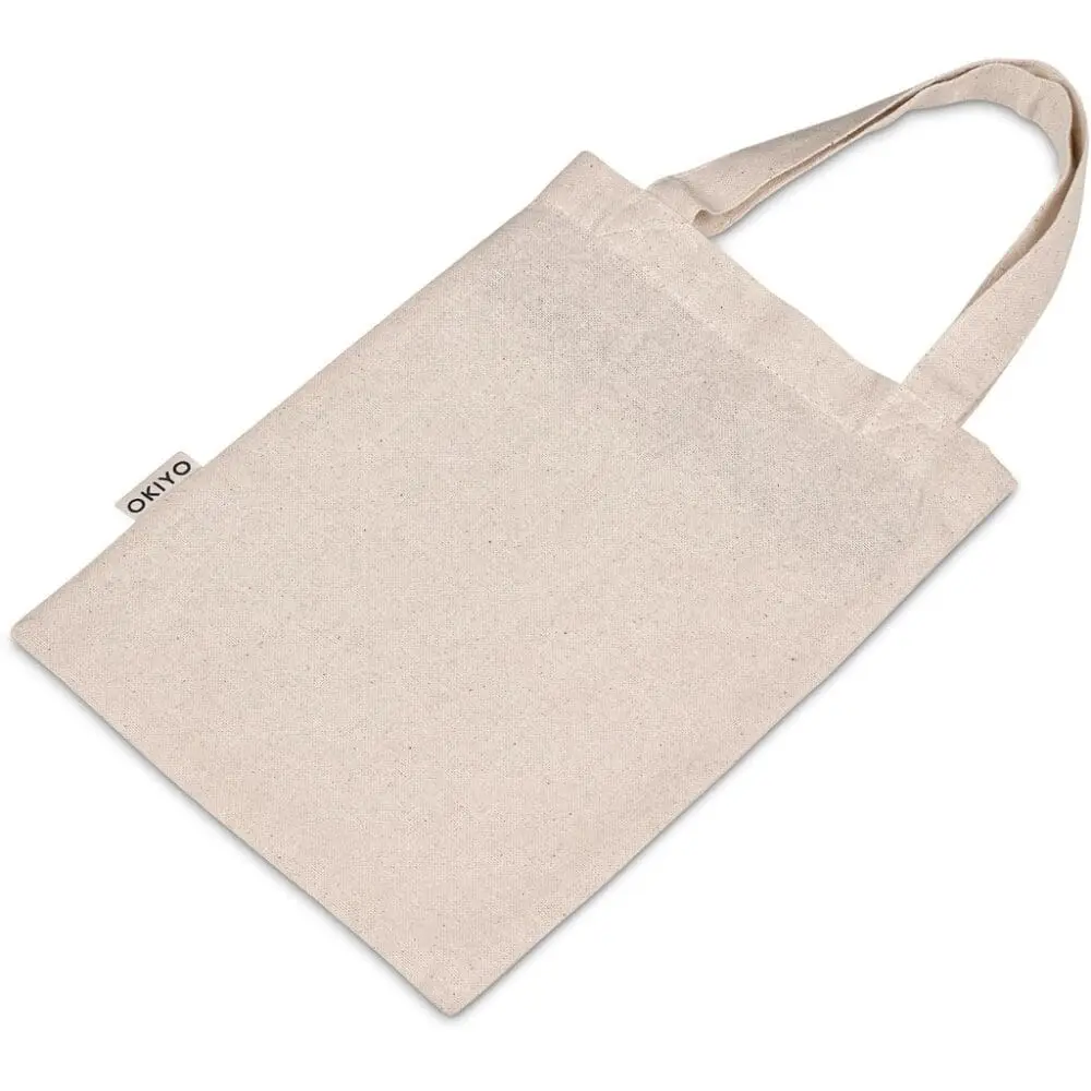 Sublimation Blanks : Okiyo Chinsai Natural Mini Jute & Cotton Gift Bag (AMD)(BG-OK-475)