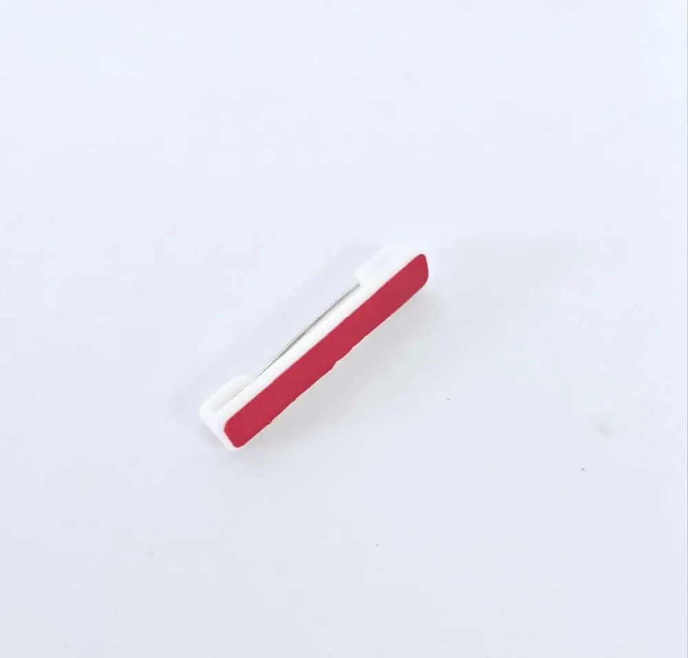 Self adhesive badge pins for Badge/Name Tags (3.5 by 0.8cm)