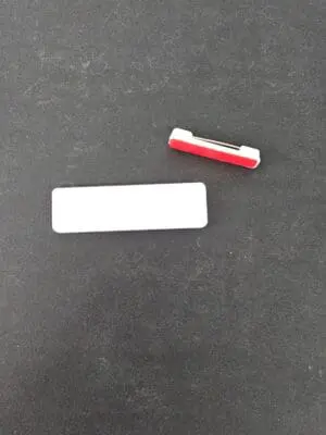 Laser Sublimation Blanks : 3 & 4mm Subli Acrylic Name Badge/Tag (6 by 1.7cm) [excludes pin or connector]