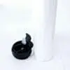 20oz Dual Lid Stainless Steel Tumbler (TTX) lid open Sublimation Blanks : 20oz Dual Lid Stainless Steel Tumbler (TTX)