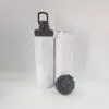 Alimumum 850ml White Watter Bottle3 Sublimation Blanks : 27oz (850ml) White Aluminium Water Bottle (TTX)