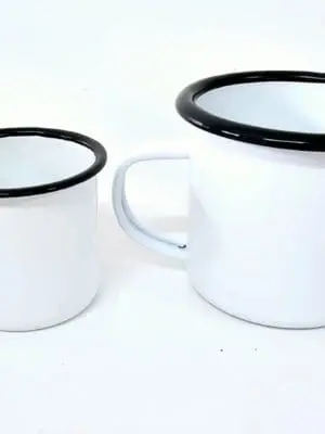 Enamel Group Mug Photos Sublimation Blanks : Enamel Metal Mugs (TTX)