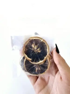 Epoxy, Soap & Candle Art : Lemon Slice in a bag  (DF9)