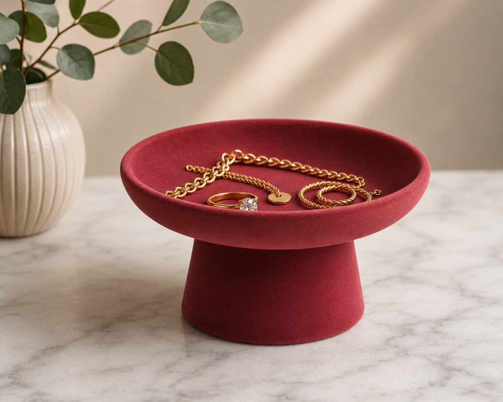 Silicone Moulds : Pedestal Bowl/Tray Silicone Mould (Code TUM_AN)