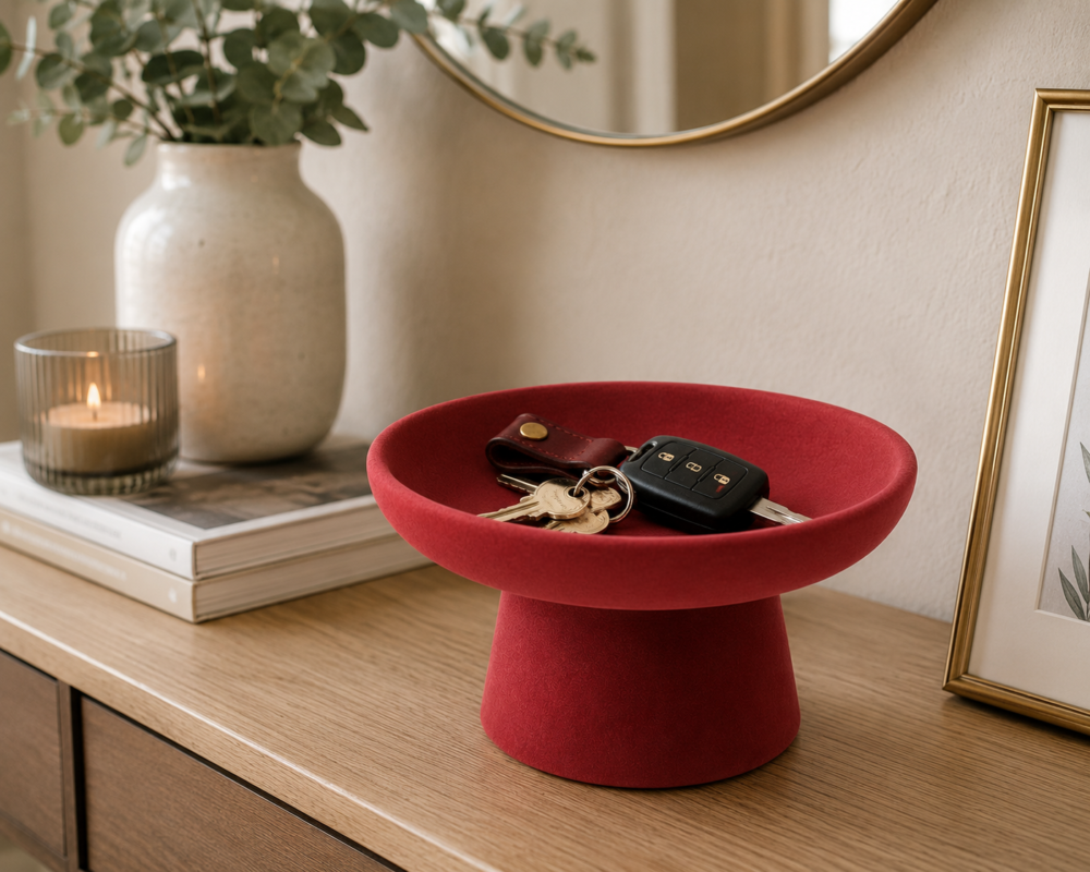 Silicone Moulds : Pedestal Bowl/Tray Silicone Mould (Code TUM_AN)