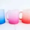 11oz Frosted Mugs Side Group Sublimation Blanks : 11oz Coloured Frosted Mugs (TTX)