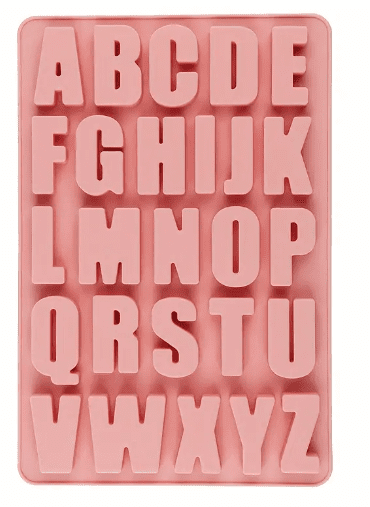 AlphaMould1.3cmThick 3 Arts & Craft : Alpha Mould (1.3cm depth)