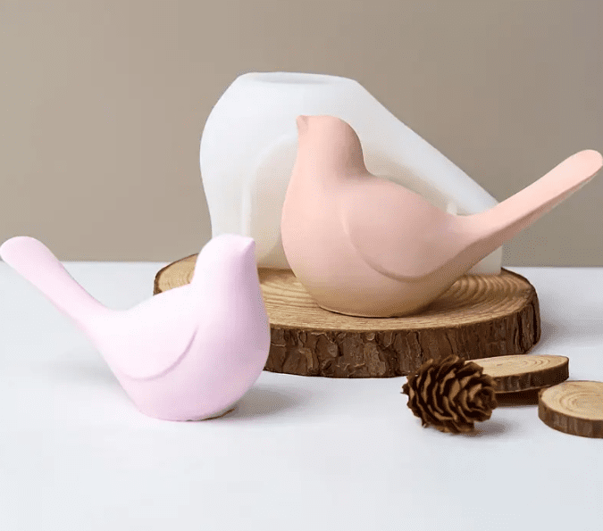 Bird Molds2 Silicone Mould : 3D Silicone Bird Mould (Small & Big) [BISB)