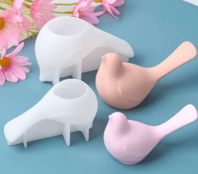 Bird Molds3 Silicone Mould : 3D Silicone Bird Mould (Small & Big) [BISB)