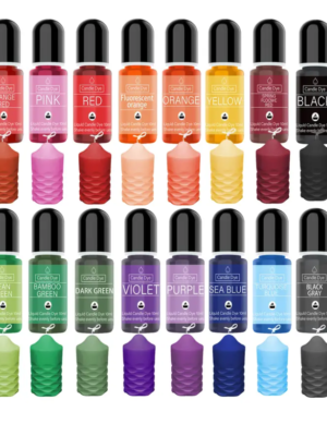 Wax Candle Supplies & Consumables : Vibrant Candle Dye (16 Colours)