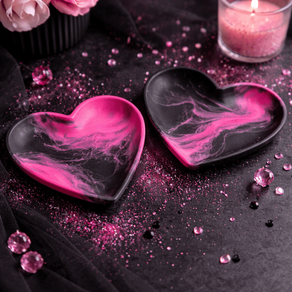 Heart Shaped Silicone Tray Mould (TUM_AO) Silicone Mould : Heart Shaped Silicone Tray Mould (TUM_AO)