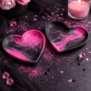 Silicone Mould : Heart Shaped Silicone Tray Mould (TUM_AO)