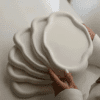 Silicone Moulds : Large Irregular Oval Silicone Resin Tray Mould (LirrO)