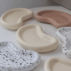 Silicone Moulds : Silicone Bean or Moon Shape Tray Mould (SBM)