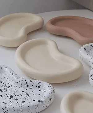 SiliconeBeanTrayMoulds2 Silicone Moulds : Silicone Bean or Moon Shape Tray Mould (SBM)