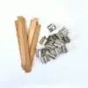 Wooden Candle Wick 8MM BY 90MM Wax Supplies & Consumables : Wooden Candle Wick (Pack of 15)