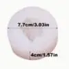 Silicone Mould : 3-D Jasmine Flower Silicone Mould (JSMF)