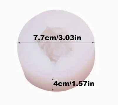 3-D Jasmine Flower Silicone Mould Silicone Mould : 3-D Jasmine Flower Silicone Mould (JSMF)