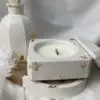 Resin & Epoxy : 4 Piece Oval Tray + Square Storage Container & Polygon Vase (TU184_AH) + Casting Support Jig for the Vase mould