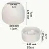 Silicone Moulds : Apple Bowl Shaped Silicone Mould (ABSSM)