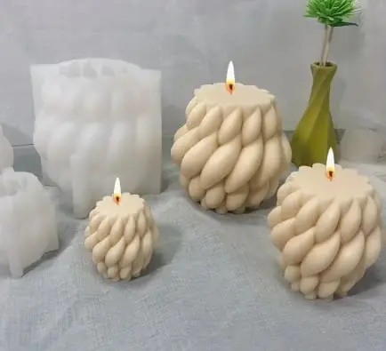 Silicone Mould : Twisted Harmony Silicone Mould (THSM)