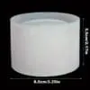 Silicone Moulds : Round Shaped Silicone Mould  (CODE TUM_AQ)