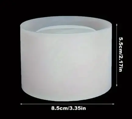 Silicone Moulds : Round Shaped Silicone Mould  (CODE TUM_AQ)
