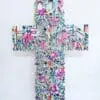 UV DTF : UV Direct Print to Floral Themed MDF God Our Father Wall Hanging (6mm) (Code XO1)